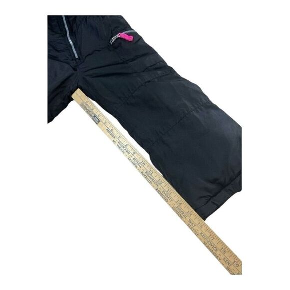 Carter's S/4 Snow Pants Black Bib Overalls Pant Overall Warm Winter Snow Zip Up - Picture 4 of 14